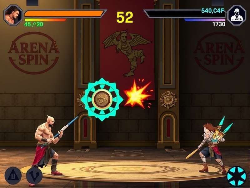Arena Spin Warrior gameplay screenshot
